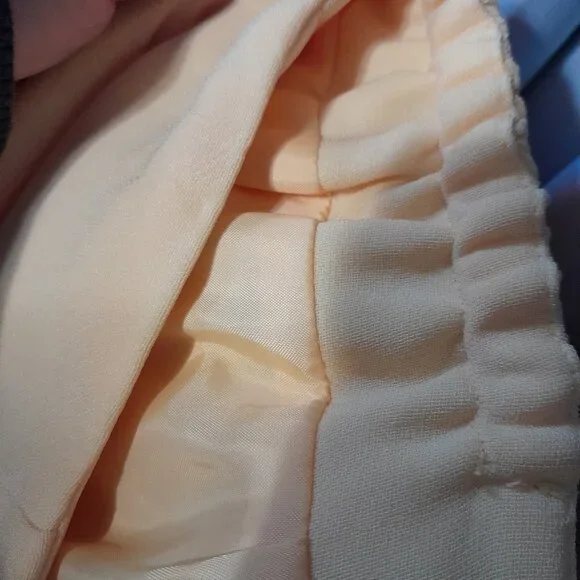 Vintage Retro Casual Corner Annex Yellow Skirt - Picture 2 of 15